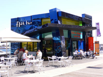 fish and chips, melbourne docklands