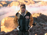 I am over the peak of mosa and over the clouds