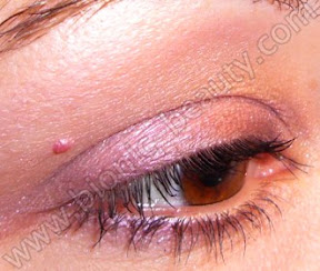 purple eyeshadow look