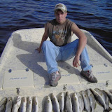 A limit of trout brought in by Brown Lures