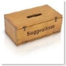 suggestion box