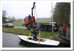 In de banden en aan de kraan