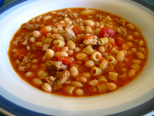 Pasta Fajoli Soup