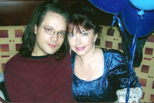 Jason and Sunni celebrating Jason's birthday