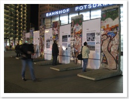 Section of Berlin wall
