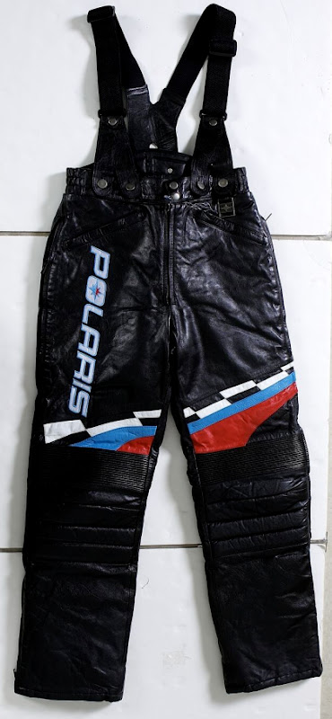 Small Bl Polaris Leather Snowmobile Pants $585 Value