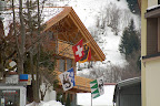 Close up of one of the buildings.