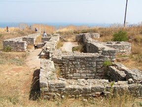 Мыс Калиакра. Руины древнего города