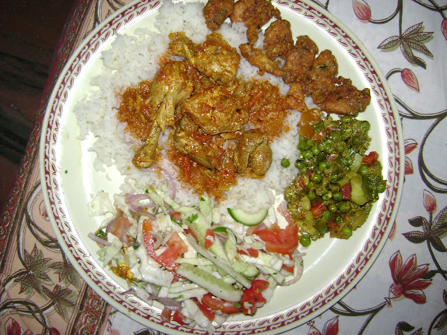 Vasai Chicken Pakora Thali