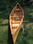 Nomad 17 cedar strip canoe