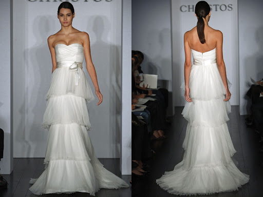 Christos ; modern GRACIA bridal gown for brides