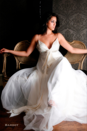 Bardot-halter-wedding-dress