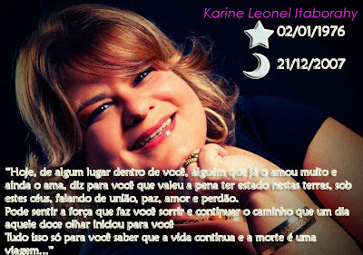 Saudade eterna de Karine Leonel Itaborai