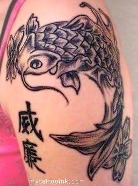 Popular Kanji Tattoos and Koi Fish Tattoos