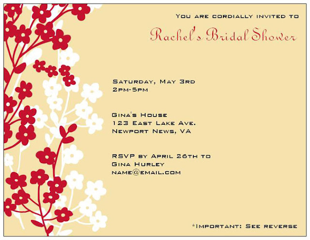 Rachel's Bridal Shower Rachel's Bridal Shower