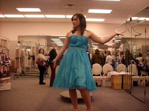 simple prom dress shopping