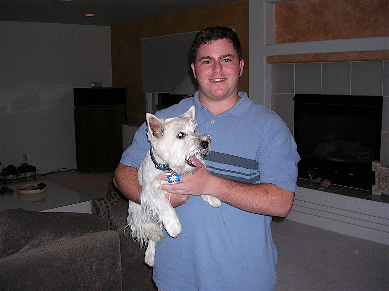 Bryan with Harley Bryan with Harley