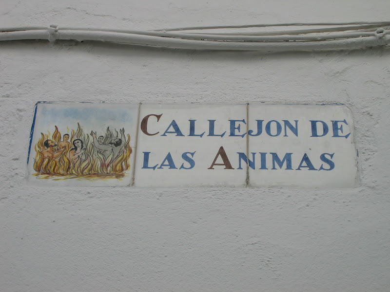 Placa t&iacute;pica de Almagro (Callej&oacute;n de ...