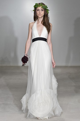 Vera Wang ; Halter Bridal Gowns / Wedding Dresses