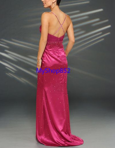 sexy back prom dress gown overview
