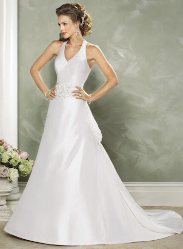 Haltered Wedding Dresses/Bridal Gowns