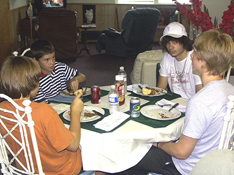 Simon, Connor, Joshua and Justin