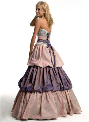 beautiful back prom dress/gown-elegantly prom attire