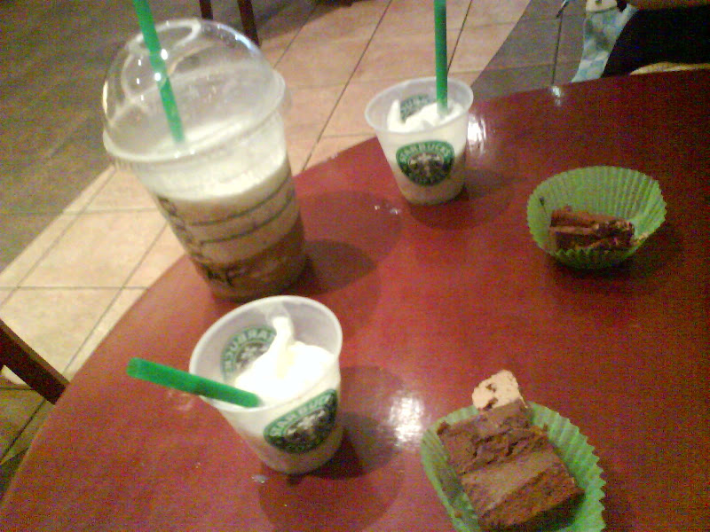 Cool   Starbucks gave free desserts