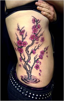 Hawaiin flower tattoo designs