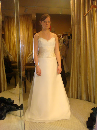 #6654 Simple Bridal Gowns Design