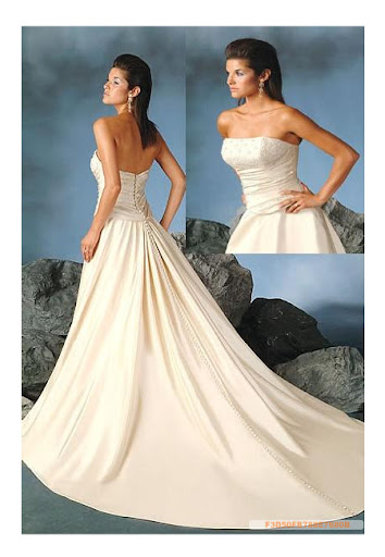 backless wedding dress. Backless Bridal Gowns