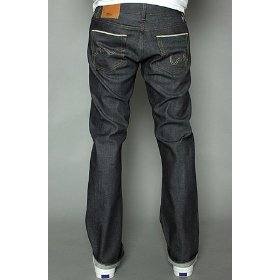 WeSC The Slim Jean in Raw Stretch Selvage,Denim for Men WeSC The Slim Jean in Raw Stretch Selvage,Denim for Men