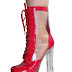 Super Sexy Red Boot Shoes