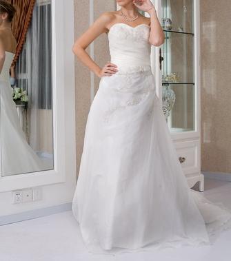 strapless-bridal-gown