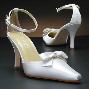 SCARLETT Dyeable Bridal Womens  Shoes WHITE