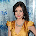 Lucy Hale Is Perfectly Pretty with a Classic Side Chignon