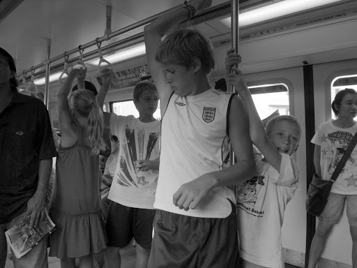 On the train On the train