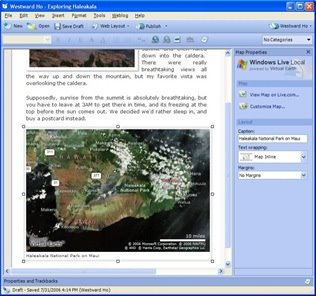Windows Live Writer Screenshot