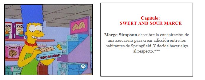 Los Simpson - Sweet and sour marce
