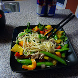 dinner cilantro and thievery corporation after a long day