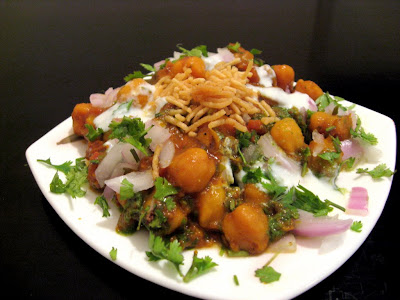 Chole Tikki Chaat