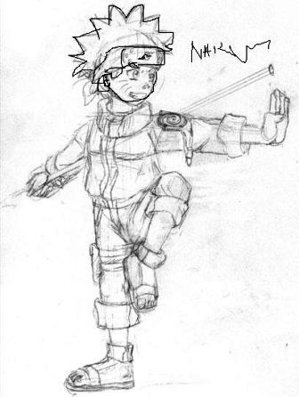 Sketsa Naruto