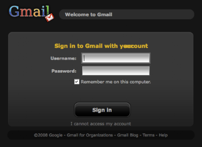 Gmailスキン(for firefox)-Gmail Redesigned1