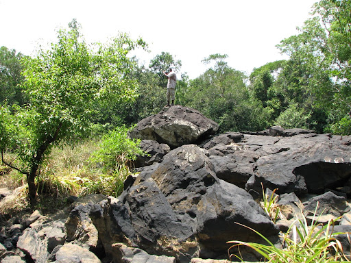 On the rocks :)