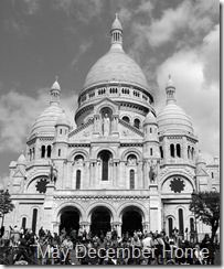 Paris - Sacre Coeur in Montmartre