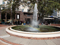 Arco iris en La Plaza de Mayo