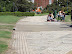 Estudiando en los parques de Palermo