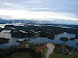 Vista de la represa desde el peñón de Guatapé Vista de la represa desde el peñón de Guatapé