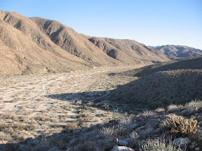 Carrizo Creek /Gorge looking South Carrizo Creek /Gorge looking South