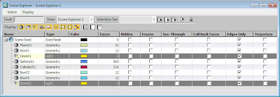 3ds Max Scene Explorer